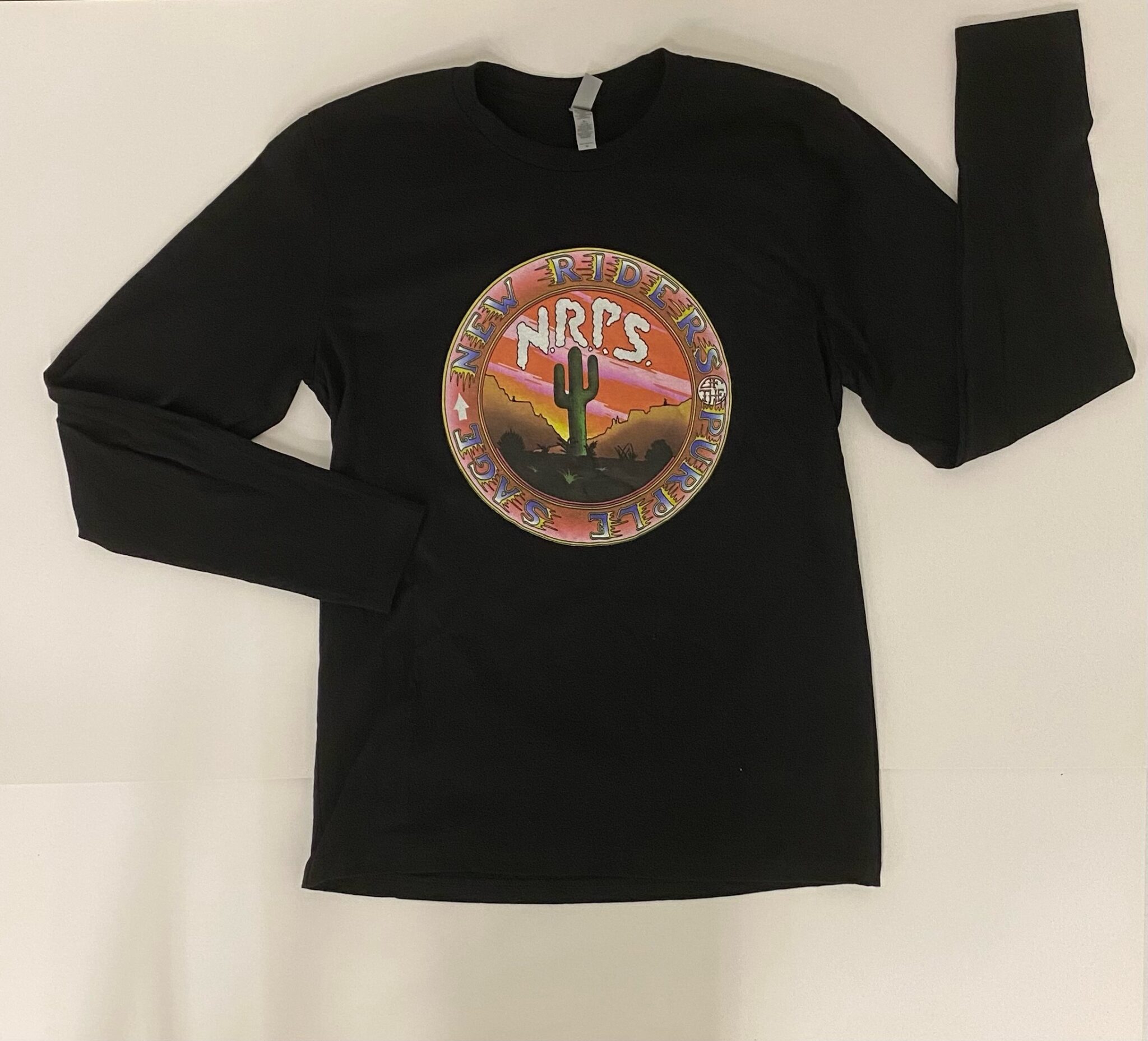 New Riders Men’s Logo Long Sleeve T-Shirt - Black