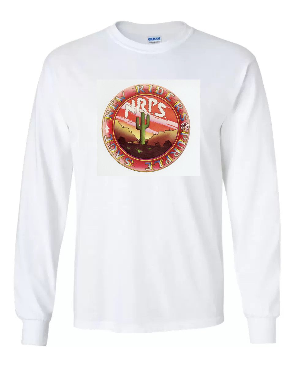 New Riders Logo Long Sleeve T-Shirt - White